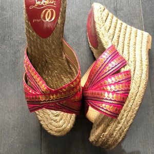 Christian Louboutin espadrilles